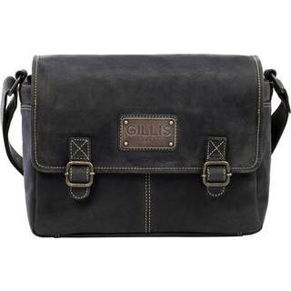 Gillis Leather photo shoulder bag Trafalgar vintage black