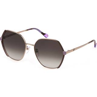 Yalea SYA101 HERTA 08FE 58 Solbriller Kvinder Brun - Brown Gold - 58mm