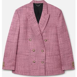 Stella McCartney Double-breasted wool blazer - pink - XS