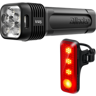 Knog -  Blinder 1300 Lumen + 150 Lumen  -  Lygtesæt