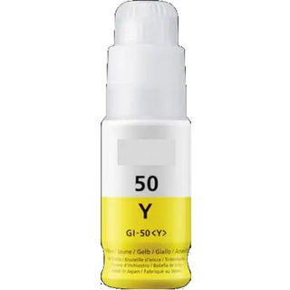 Kompatibel refill blæk Canon GI 50 - 3405C001 gul 70 ml