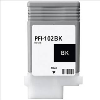 Canon PFI102BK / 0895B001 sort blækpatron - Kompatibel