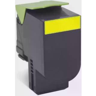 Kompatibel toner Lexmark C 2132 - 24B6010 gul 3000 sider
