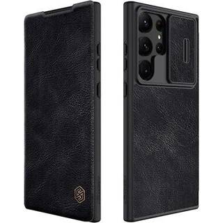 Nillkin Qin Pro Series Samsung Galaxy S23 Ultra 5G Flip Cover - Sort