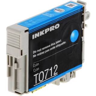 Epson T0712 / C13T07124011 cyan blækpatron - Kompatibel
