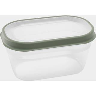 Madkasse Nordiska Plast Cook It ECO, transparent/khaki grøn, 500 ml