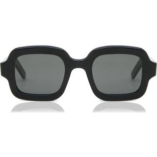 Retrosuperfuture Unisex QHB Benz Black Solbriller Acetat Sort Grå Firkantet Normal