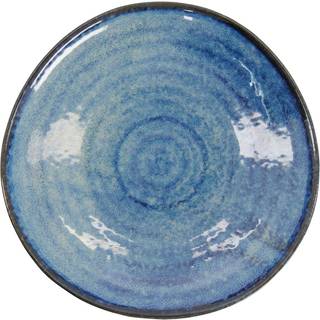 Triangle tallerken 18,9 x 3,5cm, cobalt blue