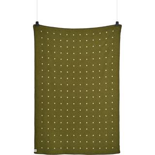Røros Tweed Pastille tæppe 135x200 cm Green moss