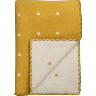 Røros Tweed Pastille Plaid 135x200 Cm - Plaider & Tæpper Norsk Lammeuld Sun Yellow - 6103
