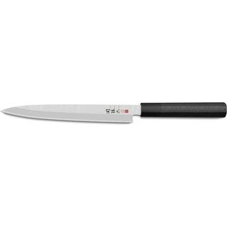 KAI Seki Magoroku Hekiju Yanagiba 21 cm Linkshandmodell - High-Carbon Edelstahl - Griff Harz - Schwarz,Silber