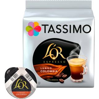 L&#39;OR Lungo Colombia - 16 kapsler til Tassimo