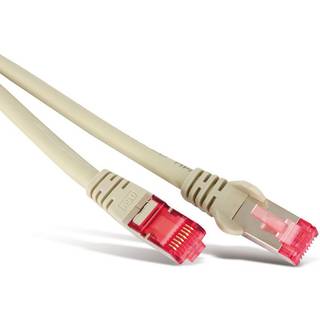 Cat 6a S/FTP LSZH Netværkskabel - Grå - 3 m