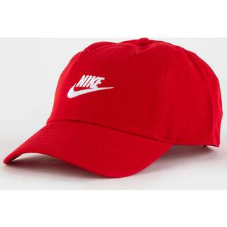 Ustruktureret Nike Club Futura Wash-kasket - rød - M/L