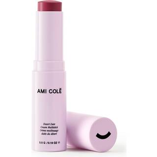 Ami col? Desert Dato Cream Multistick Lip and Cheek Tint (Hibiscus) Fugtighedsfugtighedsfarvning Lip Lip og Cheek Stain Natural Lip Color