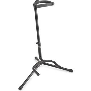 Stagg Tripod-stil r?rformet guitarstativ med sikkerhedsstrop (sort)