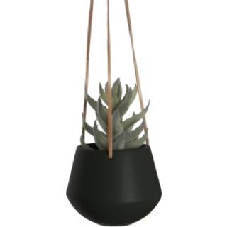 Hængende potte i sort - small