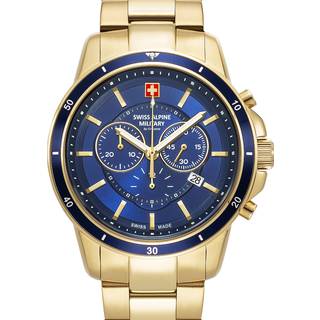 Swiss Alpine Military 7089.9115 Chronograph Herrenuhr 44mm 10ATM