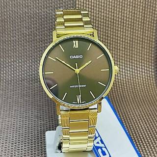 Casio Minimal Guld Herre Ur - Brun (Ø 40 mm)