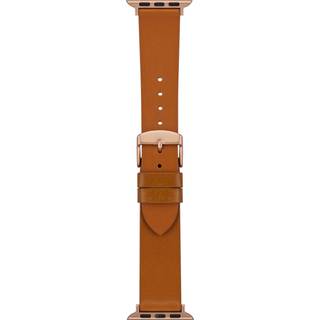 Sandstrøm Apple Watch læderstrop 38/40/41 mm (tan)