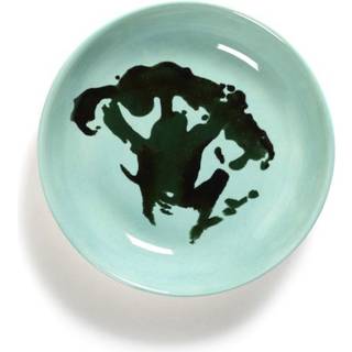 Serax - Dish Feast S L11,5 X W11,5 X H2 cm - Azure Broccoli Green - Dybe tallerkner - Yotam Ottolenghi - Grøn