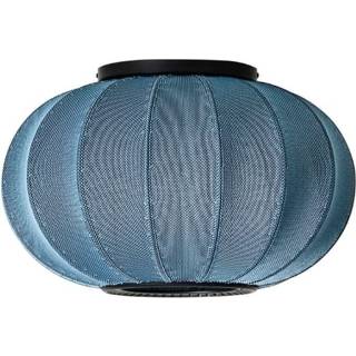 Made By Hand Knit-Wit Round Loftlampe Ø45 Blue Stone