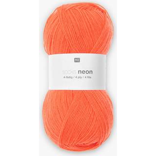 Socks Neon 4-fädig - Orange