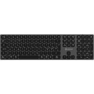 Voxicon Prime Px1 Bt - Baggrundsbelyst Bluetooth-tastatur Med Multi-point Pc/mac Trådløs Nordisk