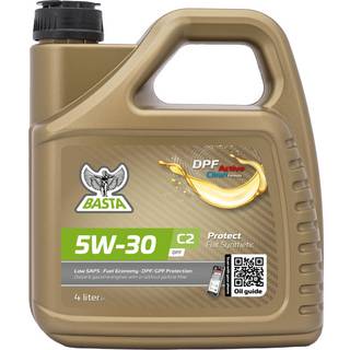 Motorolie 5W-30 C2 fuldsyntetisk - 4 liter