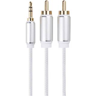 Dacota Platinum Mini jack hane - RCA hane 0,5M, sort ➞ På lager - klar til afhentning