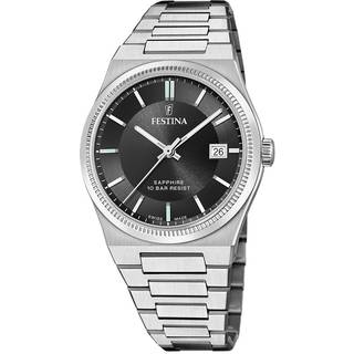 Festina F20034/4 Herrenuhr Swiss Made Rivé 40mm 10ATM