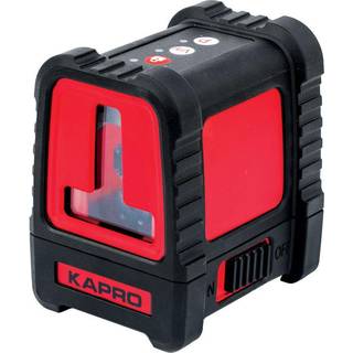 KAPRO IP65 Prolaser870 VHX Selvnivellerende krydslinjelaser (Rød farve)
