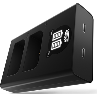 Newell DL-USB-C Dobbeltlader til OM System BLX-1