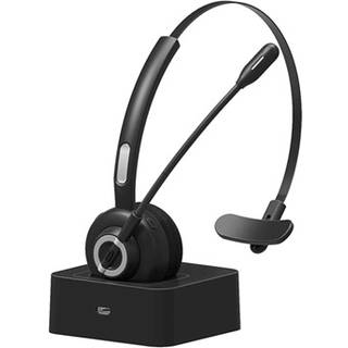 Bluetooth Headset med Mikrofon og Opladningsbase M97 - Sort