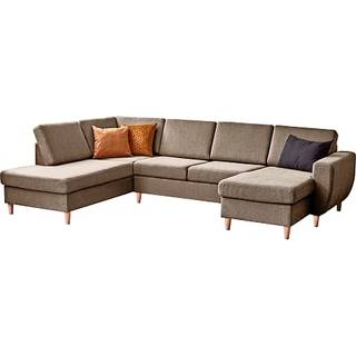 Rom Nordic højrevendt u-sofa - taupe