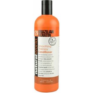 Natural world brazilian keratin smoothing therapy conditioner 500ml