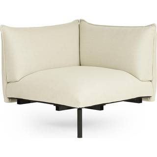 Normann Copenhagen - Ark Modular Sofa 150 Corner Black Steel, Steelcut Trio 205 - Modulære sofaer og hjørnesofaer - Simon Legald - Beige - Ned/Metal/Tekstilmateriale/Skum