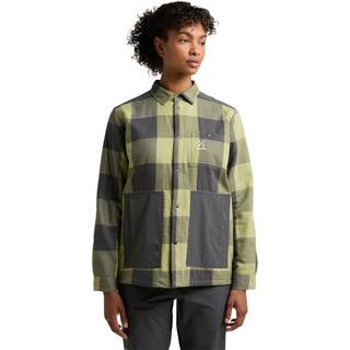 Haglöfs Women's Insulated Timmer Shirt Thyme Green/Magnetite, L