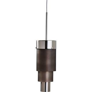 Ebb & Flow A-spire Pendel Sølv / Sanded Smokey Grey - Loftslamper Messing Silver - LA102014