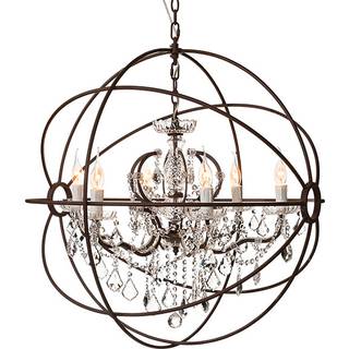 Artwood, Krystallysekrone Rome Antik Rust 80 cm Artwood