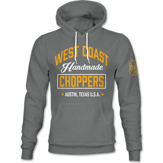 West Coast Choppers Handmade Hoodie grå S