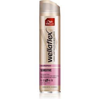 Wella Wellaflex Sensitive Medium-hold hårspray Parfumefri 250 ml - 250 ml