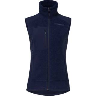 Norrøna Women's Trollveggen Thermal Pro Vest Fleecevest Damer størrelse XS farve blå