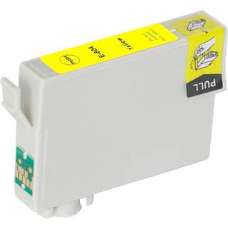 Epson T0804 / C13T08044011 gul blækpatron - Kompatibel