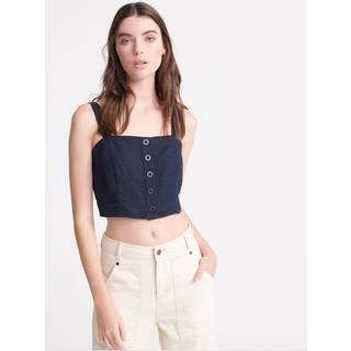 Superdry Eden top i hør