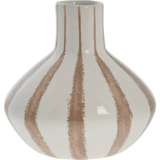 Lene Bjerre Anivia vase 17 cm Gyldenbrun