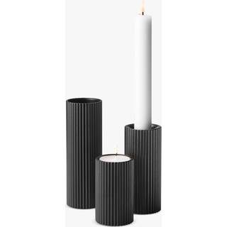 Georg Jensen Bernadotte lysestager 3 stk. sort