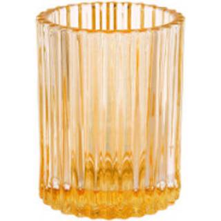 DUNI GO COMODO Lysestage Creamy Yellow Glas 6 stk (194592)