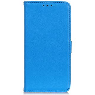 Nokia 5.3 Litchi Læder Cover m. Kortholder - Blå