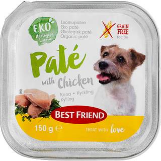 Paté m. kylling kornfri øko (På lager i varehus)